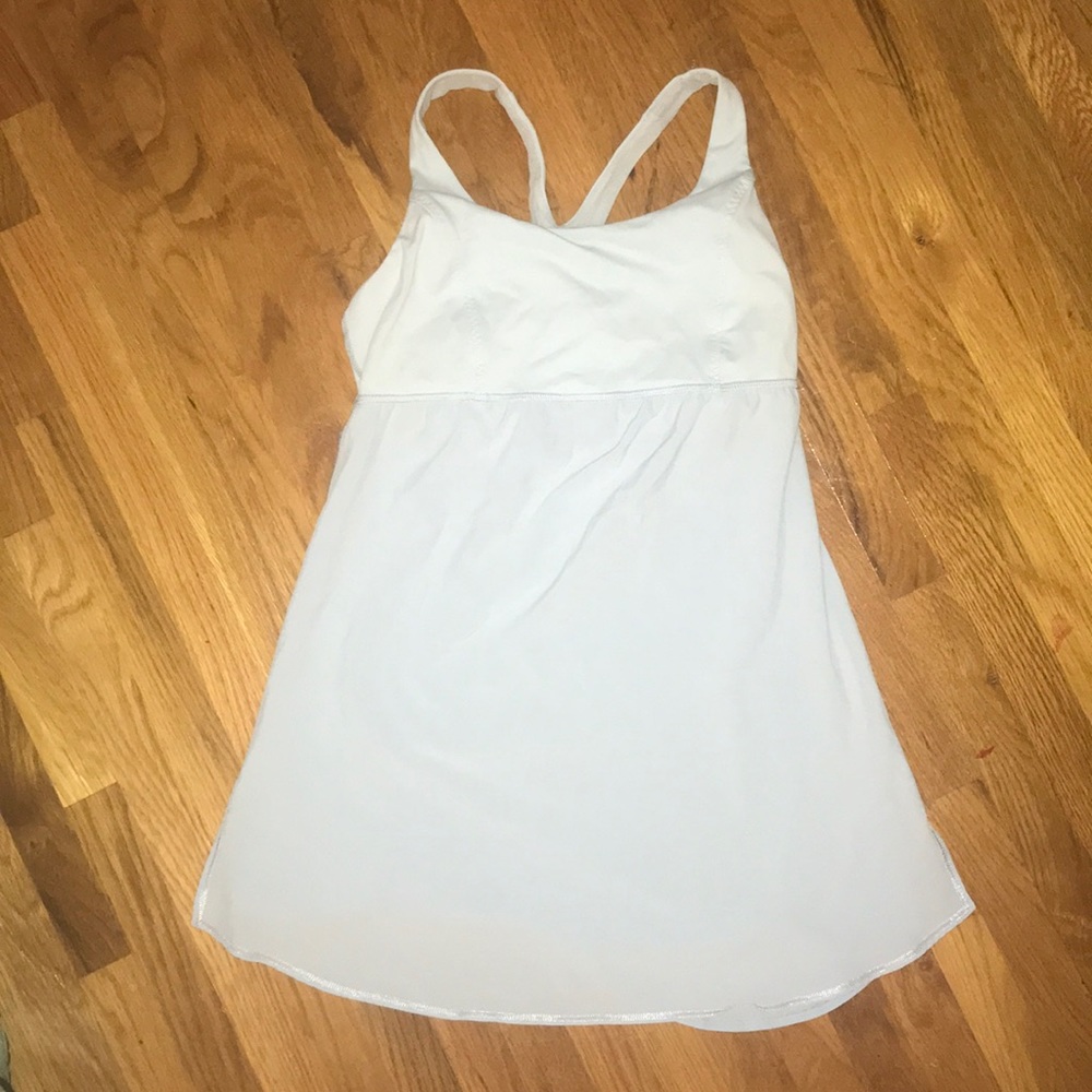 Light blue lulu lemon tank top